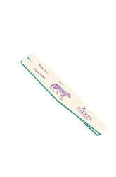 Demonstration of  EzFlow White Tiger Pro File100/100 grit file place in white color background in a 120 degree angle position